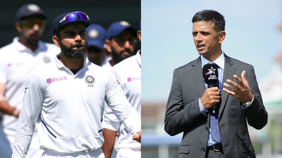 Virat Kohli And Rahul Dravid