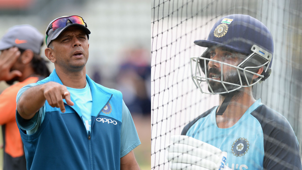 Ind Vs Nz: कोच Rahul Dravid ने बताया विराट कोहली के वापस आने से कौन होगा प्लेइंग 11 से बाहर 2 Rahul Dravid And Anjikya Rahane
