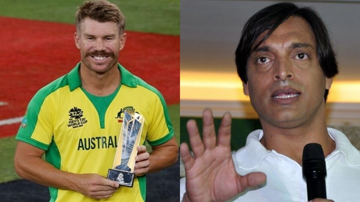 T20 World Cup : वार्नर को मैन ऑफ द टूर्नामेंट का खिताब देने पर भड़के शोएब अख्तर, इस खिलाड़ी को बताया असली हकदार