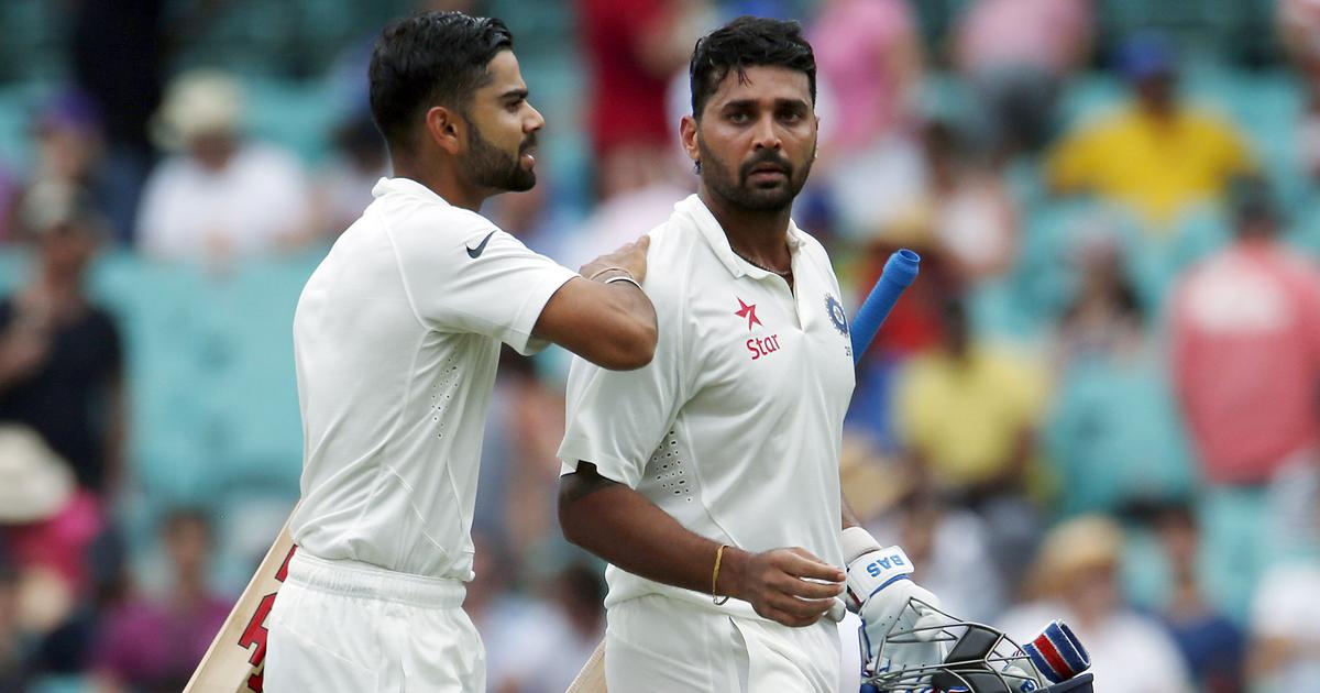क्या रोहित शर्मा जिम्मेदार है मुरली विजय का टेस्ट करियर ख़त्म होने के पीछे ? 2 विराट -मुरली