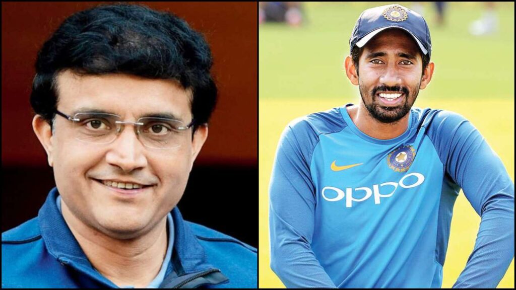 Sourav Ganguly Widdhiman Saha