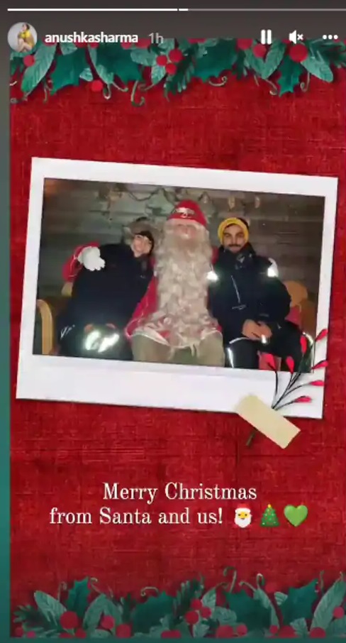 Virat Anushka Christmas