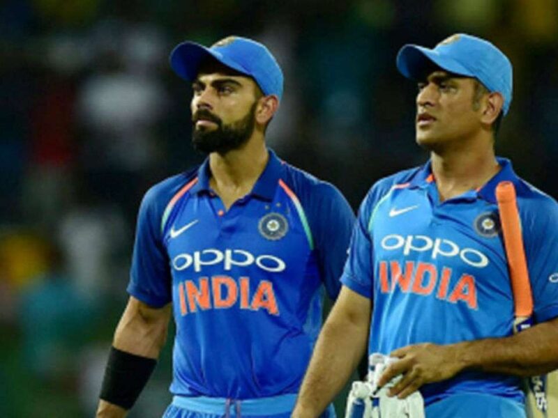 Dhoni Virat Kohli