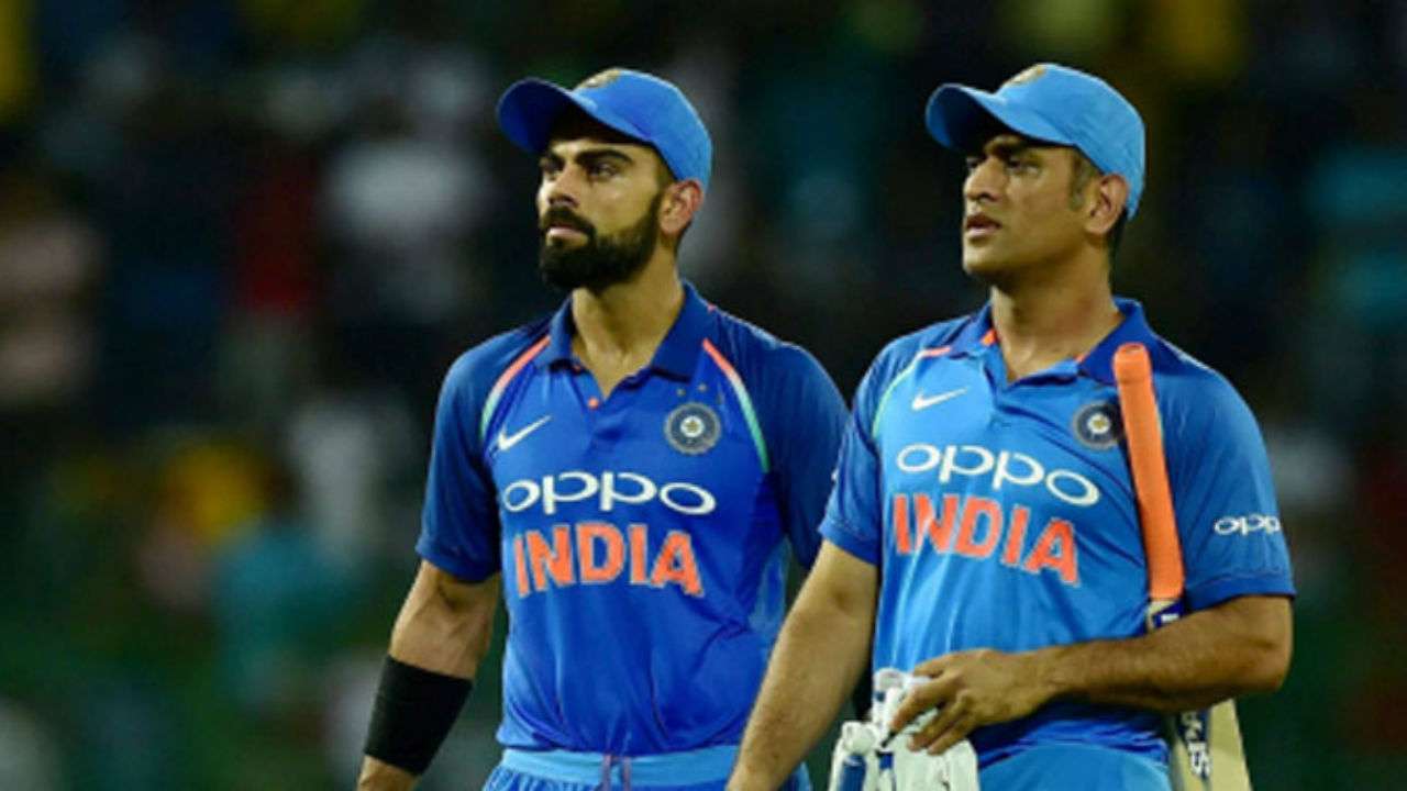 Dhoni Virat Kohli 