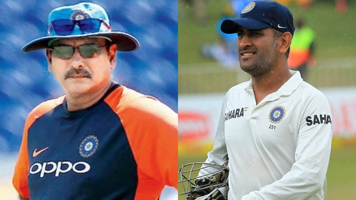 Ravi Shastri Dhoni