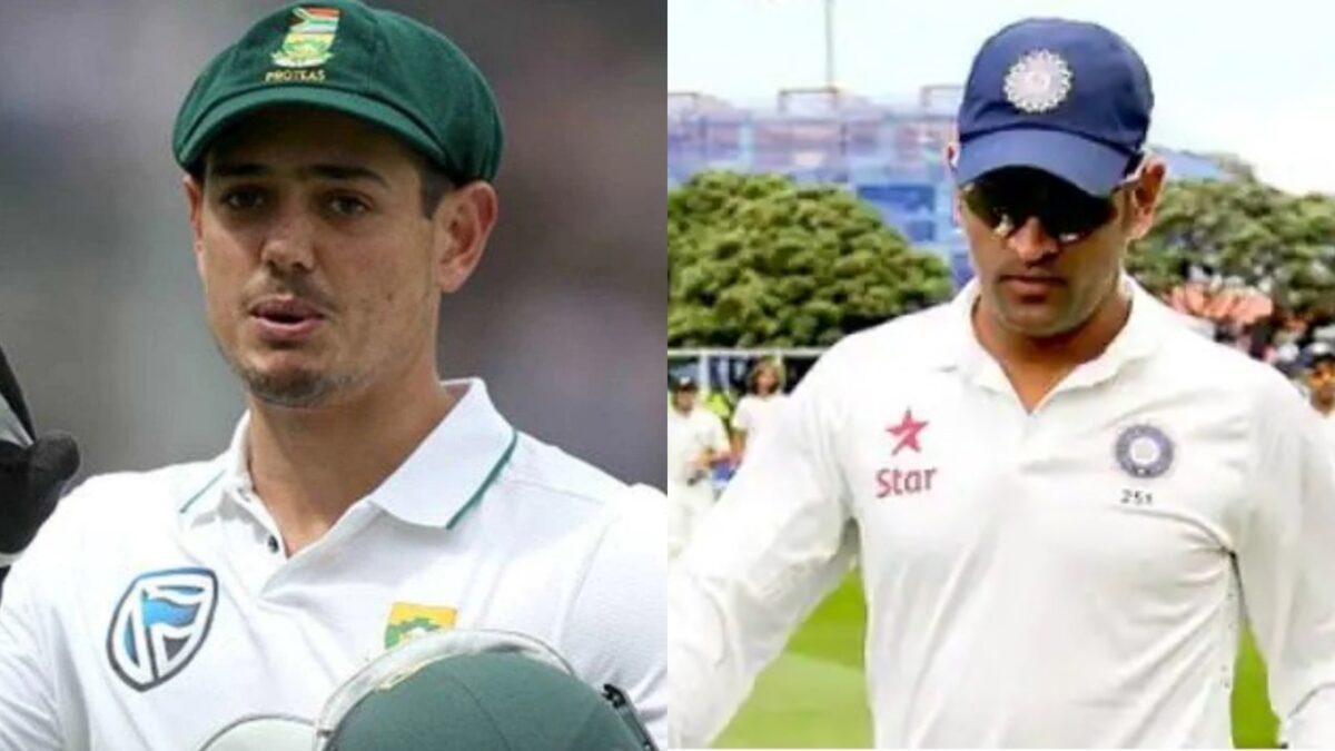 Quinton De Kock Dhoni