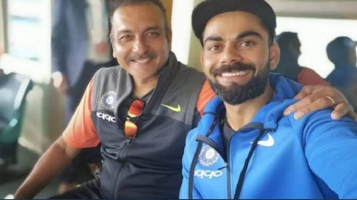 रवि शास्त्री विराट कोहली