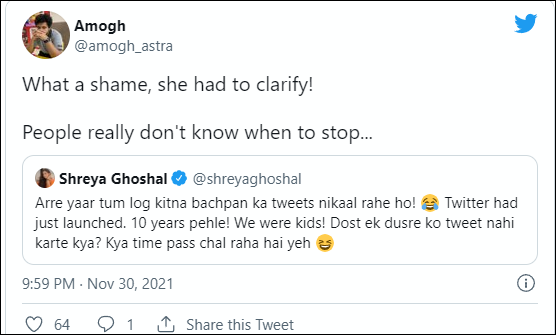 Twitter Ceo Parag Agrawal:  श्रेया घोषाल और ट्विटर के Ceo पराग अग्रवाल के बीच क्या है कनेक्शन, श्रेया घोषाल ने तोड़ी चुप्पी