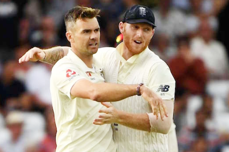 Ben Stokes James Anderson