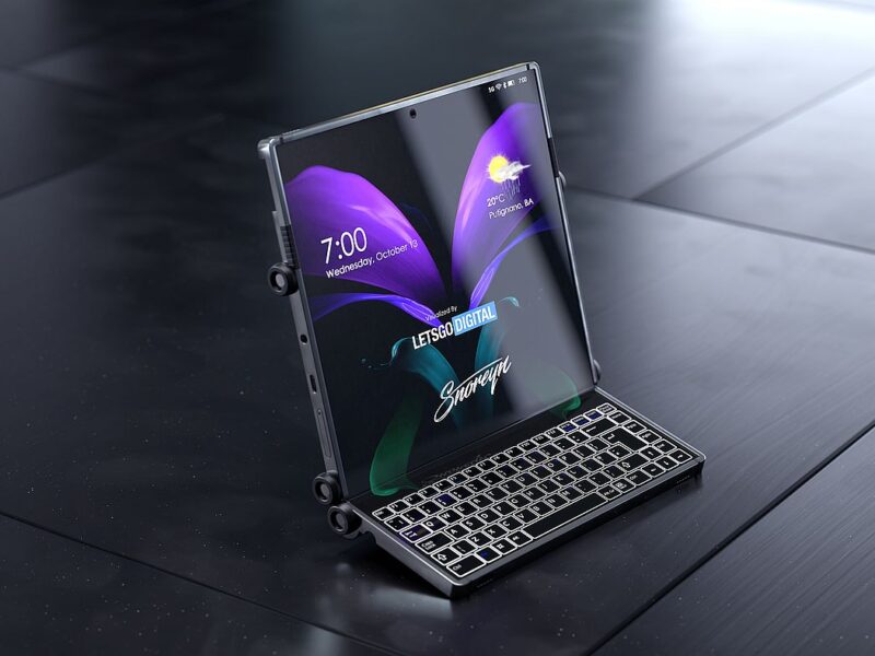 Samsung Dual Foldable Laptop