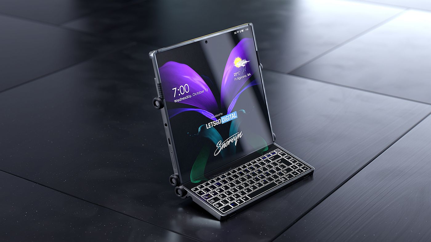 Samsung Dual Foldable Laptop