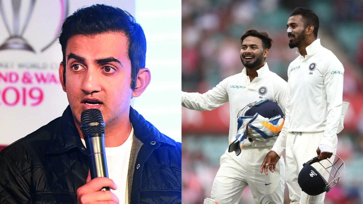 Gautam Gambhir Rishabh Pant Kl Rahul