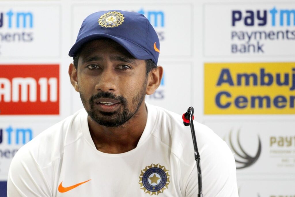 Bcci को धमकी देने वाले पत्रकार का नाम नहीं बताएंगे Wriddhiman Saha, कहा- मेरा ईरादा ऐसा नहीं कि....