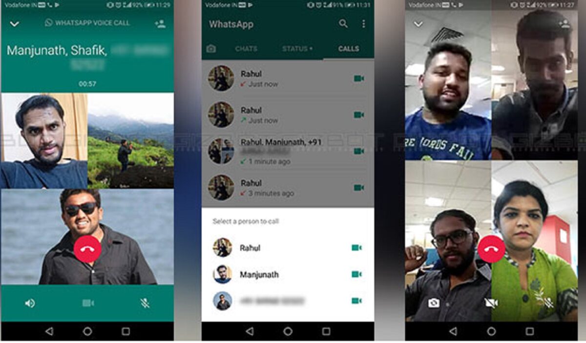 Whatsapp New Calling Feature