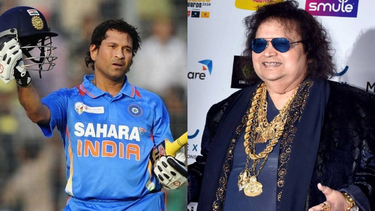Bappi Lahiri Sachin Tendulkar