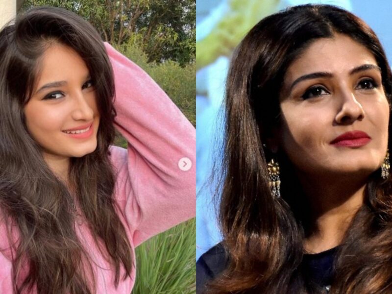 Raveena Tandon Rasha Thadani