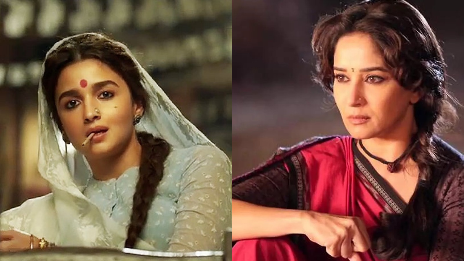 Alia Bhatt Madhuri Dixit Gangubai Kathiawadi