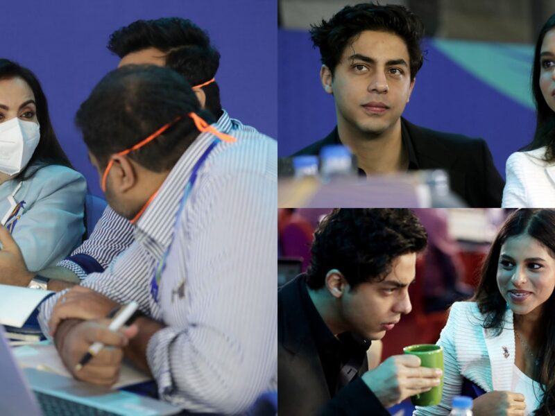 Nita Ambani Aryan Khan Suhana Khan