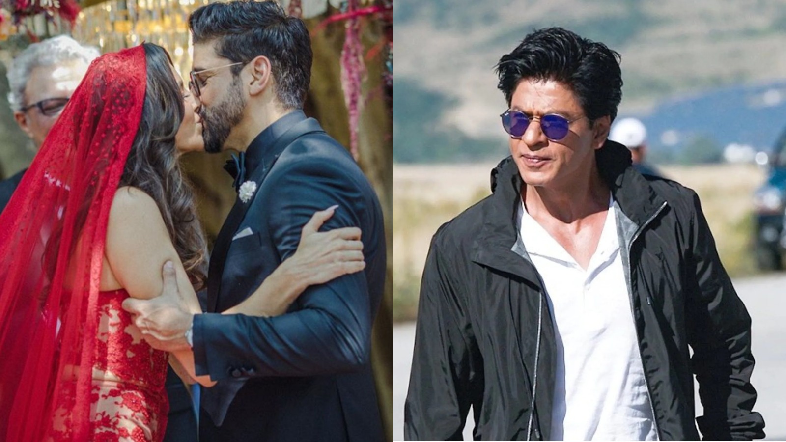 Shibani Dandekar Farhan Akhtar Shahrukh Khan