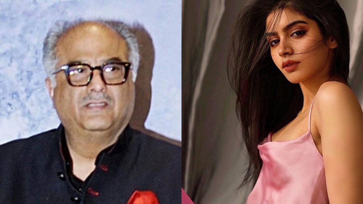 Boney Kapoor Khushi Kapoor