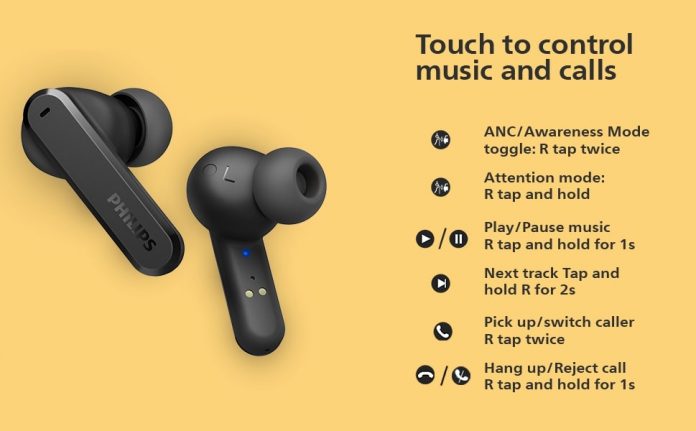 Philips Anc Tws Earbuds