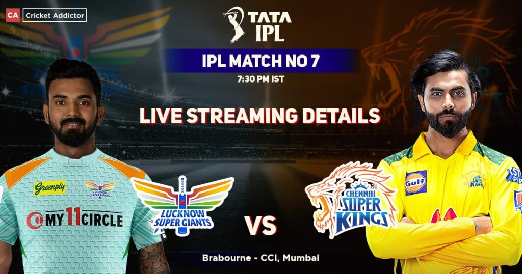 Lsg Vs Csk