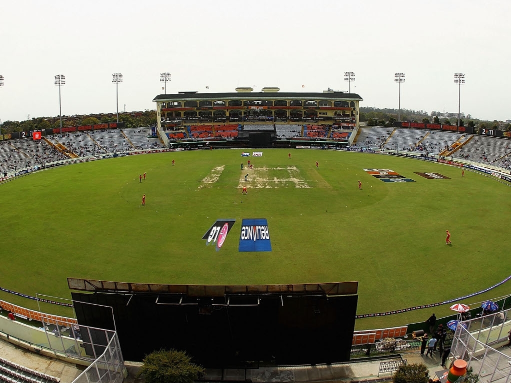 Mohali Stadium Team India