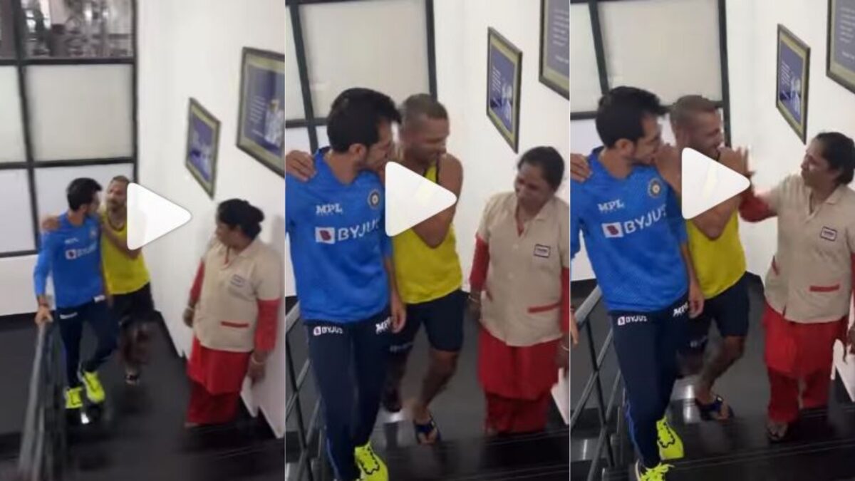 Yuzvendra Chahal Shikhar Dhawan