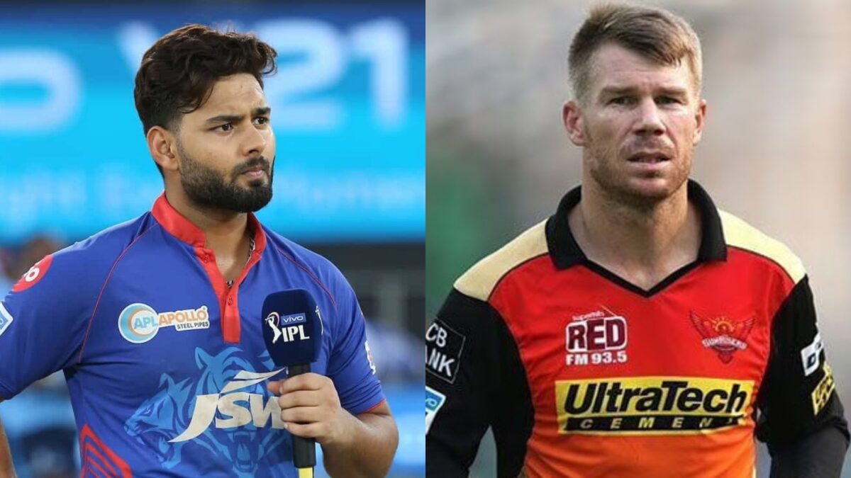 Rishabh Pant David Warner