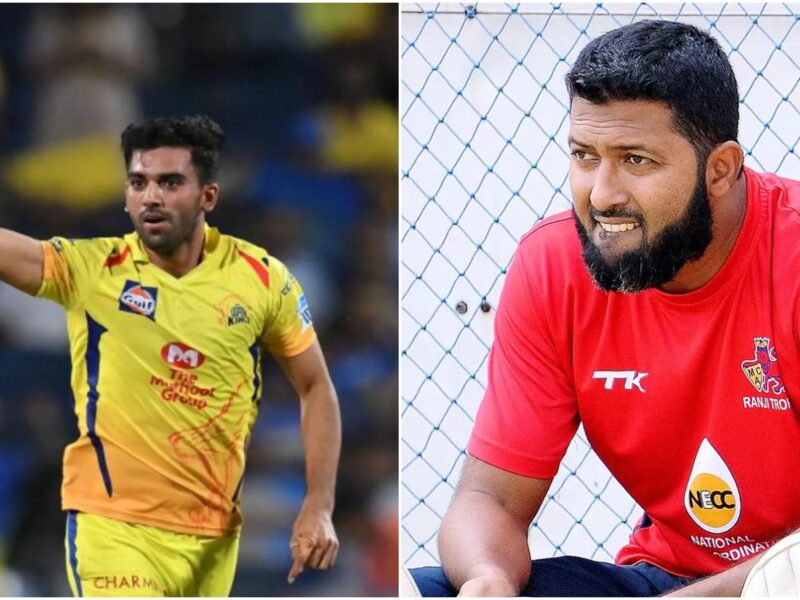 Ipl 2022 से पहले वसीम जाफर ने दिया बयान, बताया प्लेइंग इलेवन में कौन लेगा Deepak Chahar की जगह