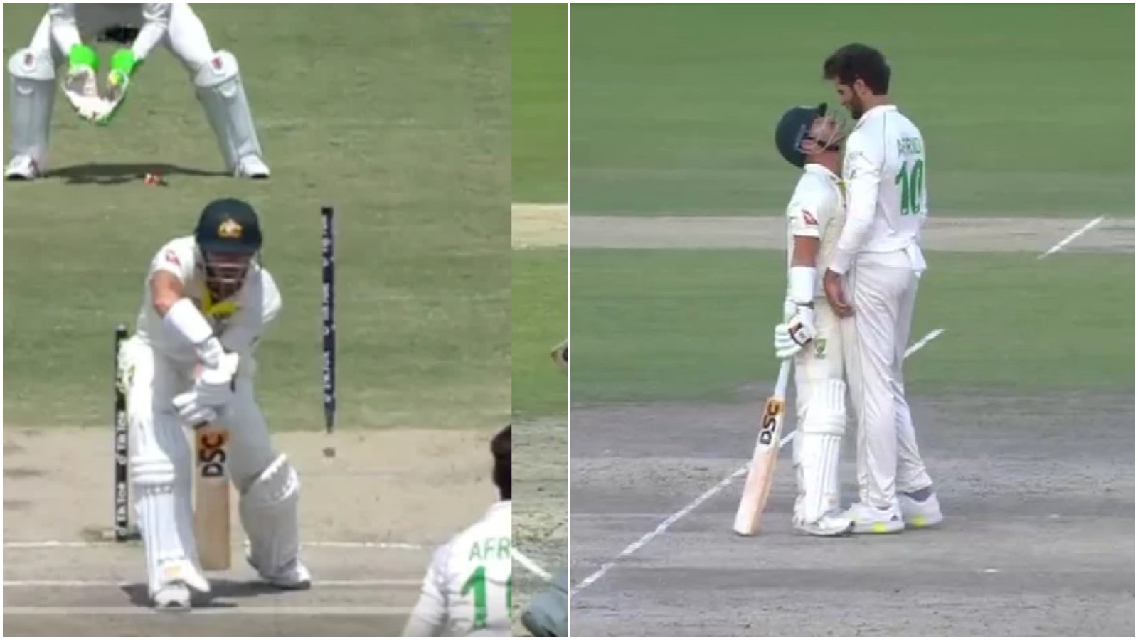 Pakvsaus: मैच के बीच में इस Pak क्रिकेटर की 'आशिकी' हुई वायरल, लोग जमकर ले रहे मजे