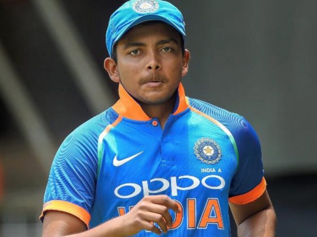 Prithvi Shaw