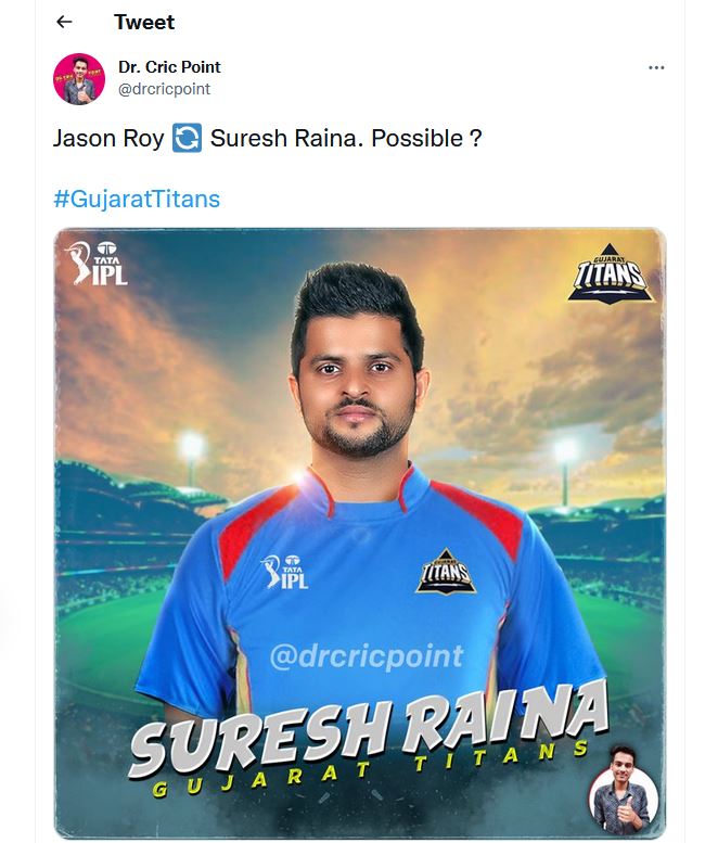 Suresh Raina के फैंस की मनोकामनाएं होने जा रही हैं पूरी, गुजरात टाइंट्स से खेलना लगभग तय!