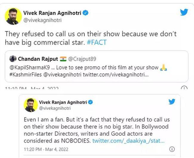 प्रमोशन को लेकर Kapil Sharma और विवेक अग्निहोत्री के बीच हुआ विवाद, सलमान खान तक पहुंची बात