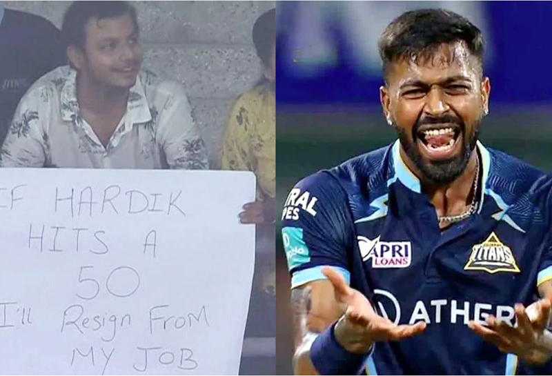 हार्दिक के फैन ने किया कुछ ऐसा वादा, अब सोशल मीडिया पर लोग बोल रहे 'कब करोगे वादा पूरा'