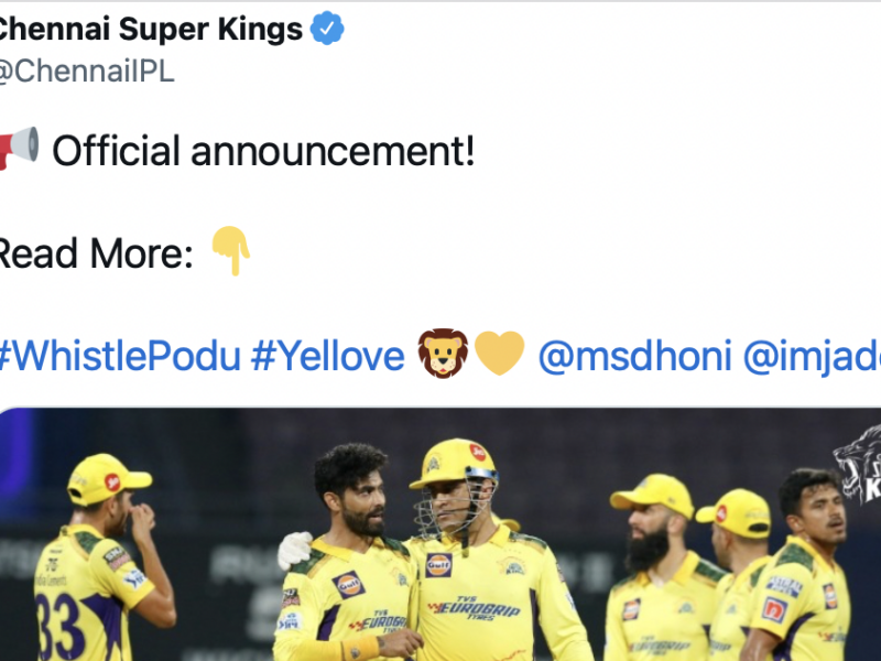 Csk New Captain Ms Dhoni