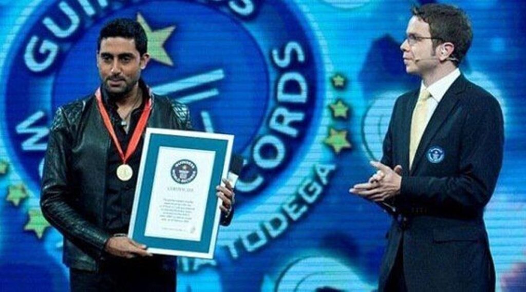 गिनीज बुक में दर्ज है Bollywood के इन सितारों का नाम, अभिषेक बच्चन के नाम भी है ये रिकॉर्ड 2 Bollywood