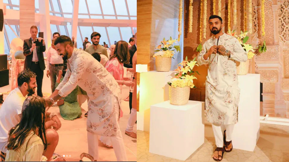 दीपक चाहर की जगह इस क्रिकेट खिलाडी की शादी में पहुंचे केएल राहुल, शेयर की फ़ोटोज़