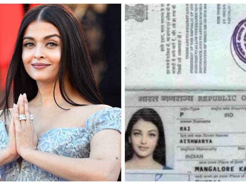 सोशल मीडिया पर Aishwarya Rai Bachchan का पासपोर्ट हो रहा हैं वायरल, फैंस इसमें दी गई जानकारी देख कर हुए हैरान