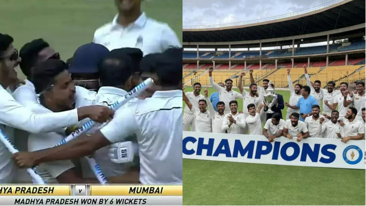 घरेलू क्रिकेट में मध्यप्रदेश बना बादशाह, 41 बार की चैंपियन मुंबई को हराकर पहली बार जीता Ranji Trophy का खिताब
