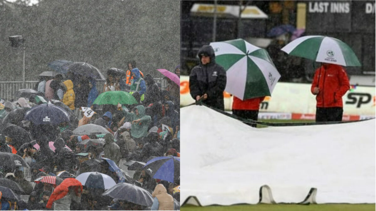 Ire Vs Ind: बारिश ने डाली पहले टी-20 मैच में बाधा, मौसम के चलते क्या टल जाएगा मुकाबला?