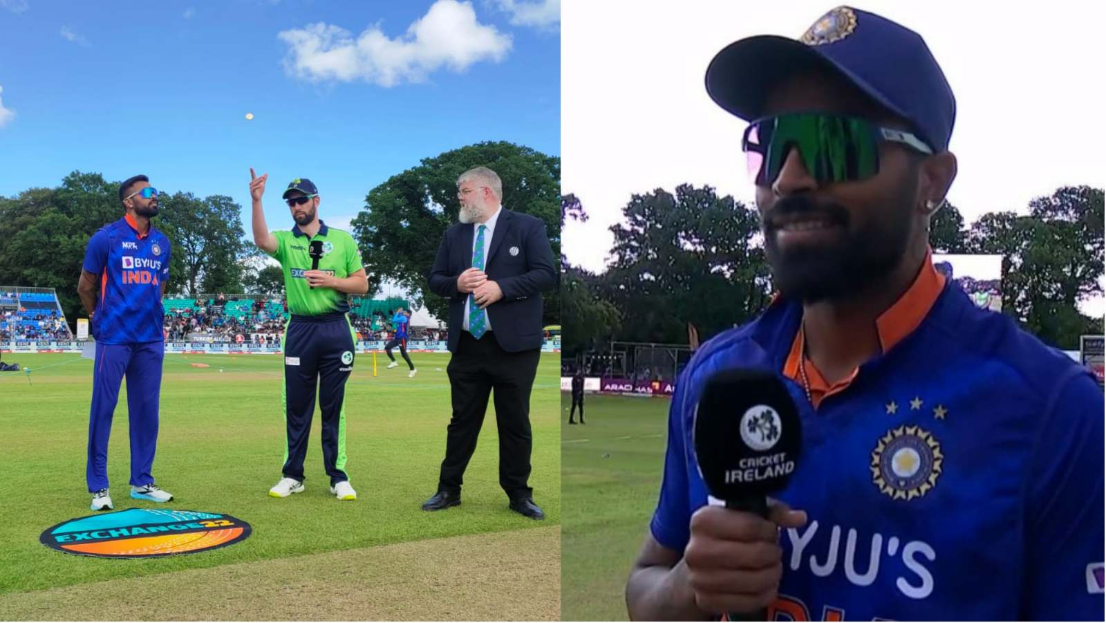 Ire Vs Ind: टीम इंडिया के कप्तान हार्दिक पांड्या ने जीता टॉस, संजू सैमसन समते इन 2 बदलावों के साथ उतरी है टीम
