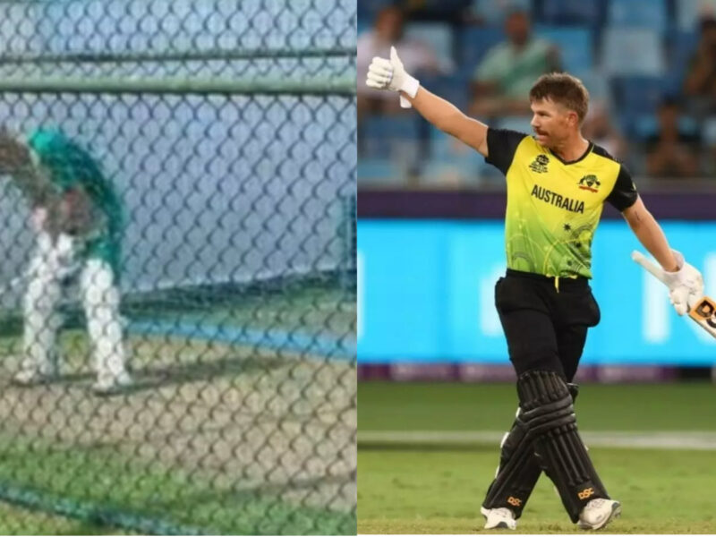 David Warner ने लेफ्ट नहीं राइट हैंड से की बल्लेबाजी