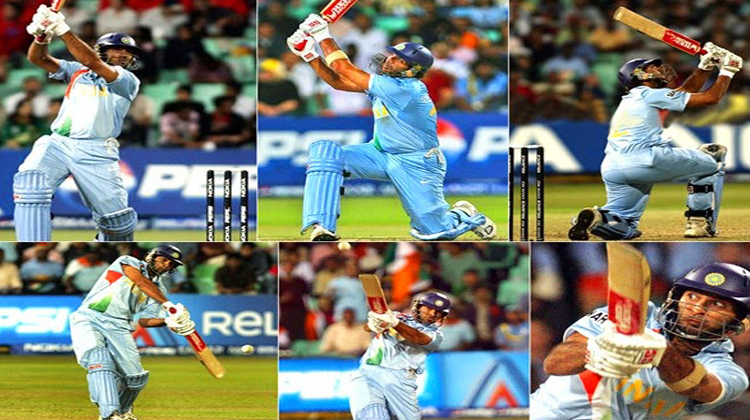 Cricket इतिहास में इन बल्लेबाजों ने 6 गेंदों में जड़े 6 छक्के
