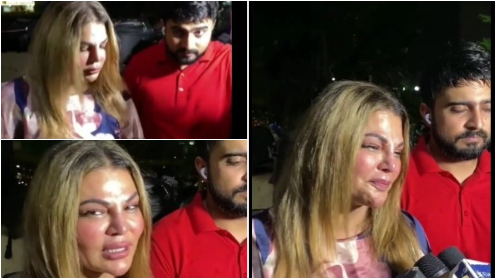 बॉयफ्रेंड आदिल दुर्रानी के साथ Rakhi Sawant पहुंची पुलिस स्टेशन, रोते - रोते हुआ बुरा हाल