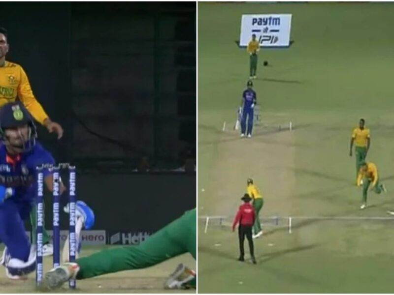 Ind Vs Sa: किस्मत के धनी निकले Shreyas Iyer, पिच के बीच में खड़े होने के बावजूद नहीं हो पाए आउट, देखें Video