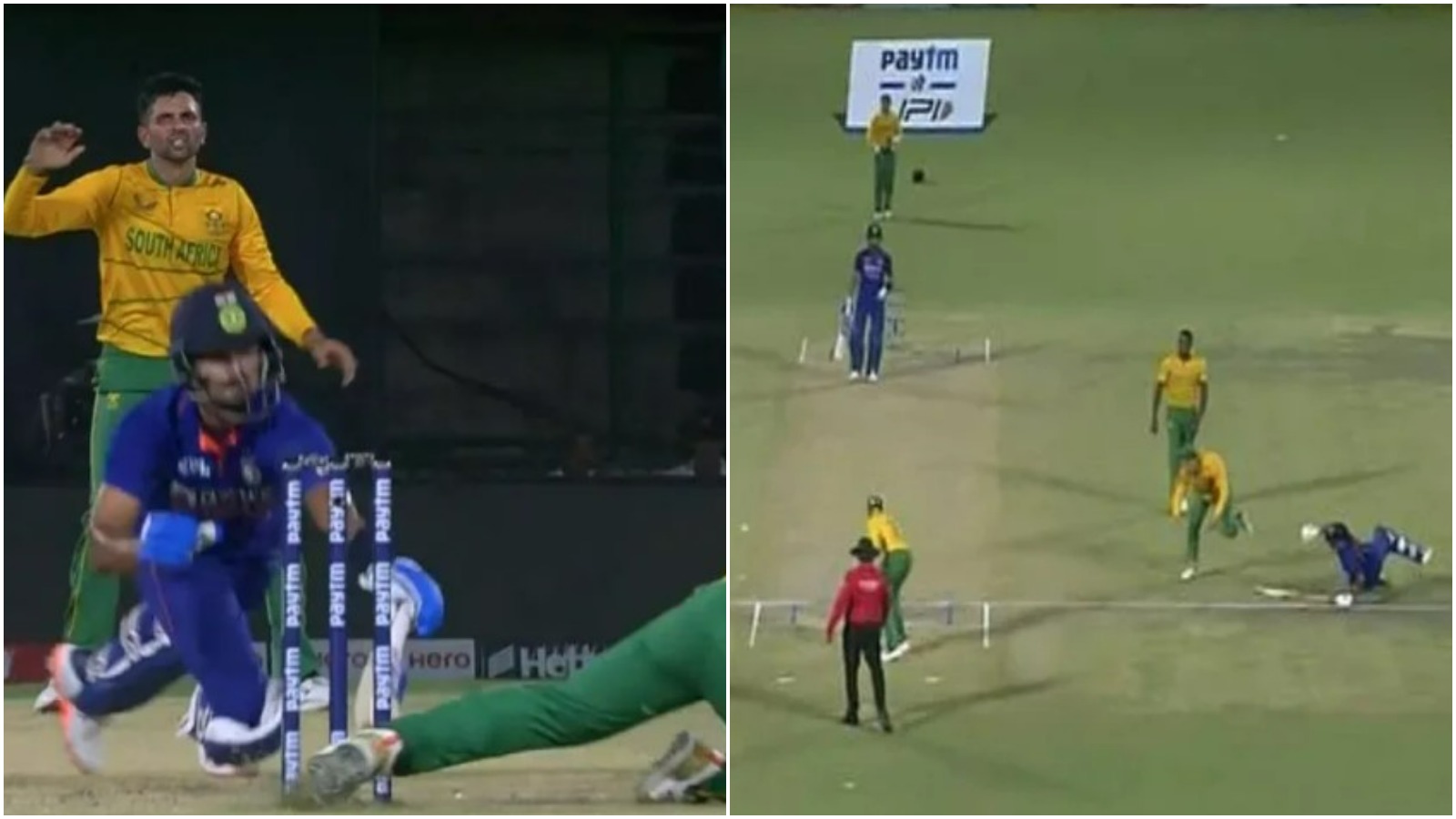 Ind Vs Sa: किस्मत के धनी निकले Shreyas Iyer, पिच के बीच में खड़े होने के बावजूद नहीं हो पाए आउट, देखें Video