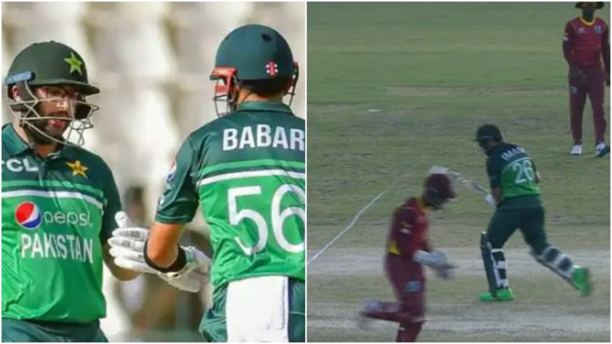 Pak Vs Wi: बाबर आजम की गलती पड़ी साथी क्रिकेटर को भारी, गुस्से में पिच पर दे मारा बल्ला, देखें Video