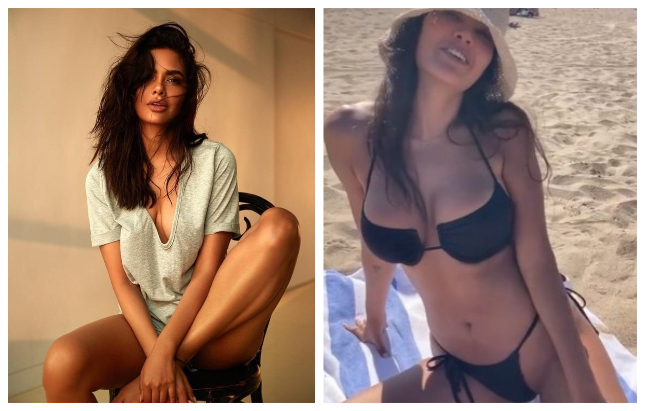 Esha Gupta ने ब्लैक बिकिनी में दिखाया अपना बोल्ड अवतार, संमदर किनारे इतराती नजर आई एक्ट्रेस