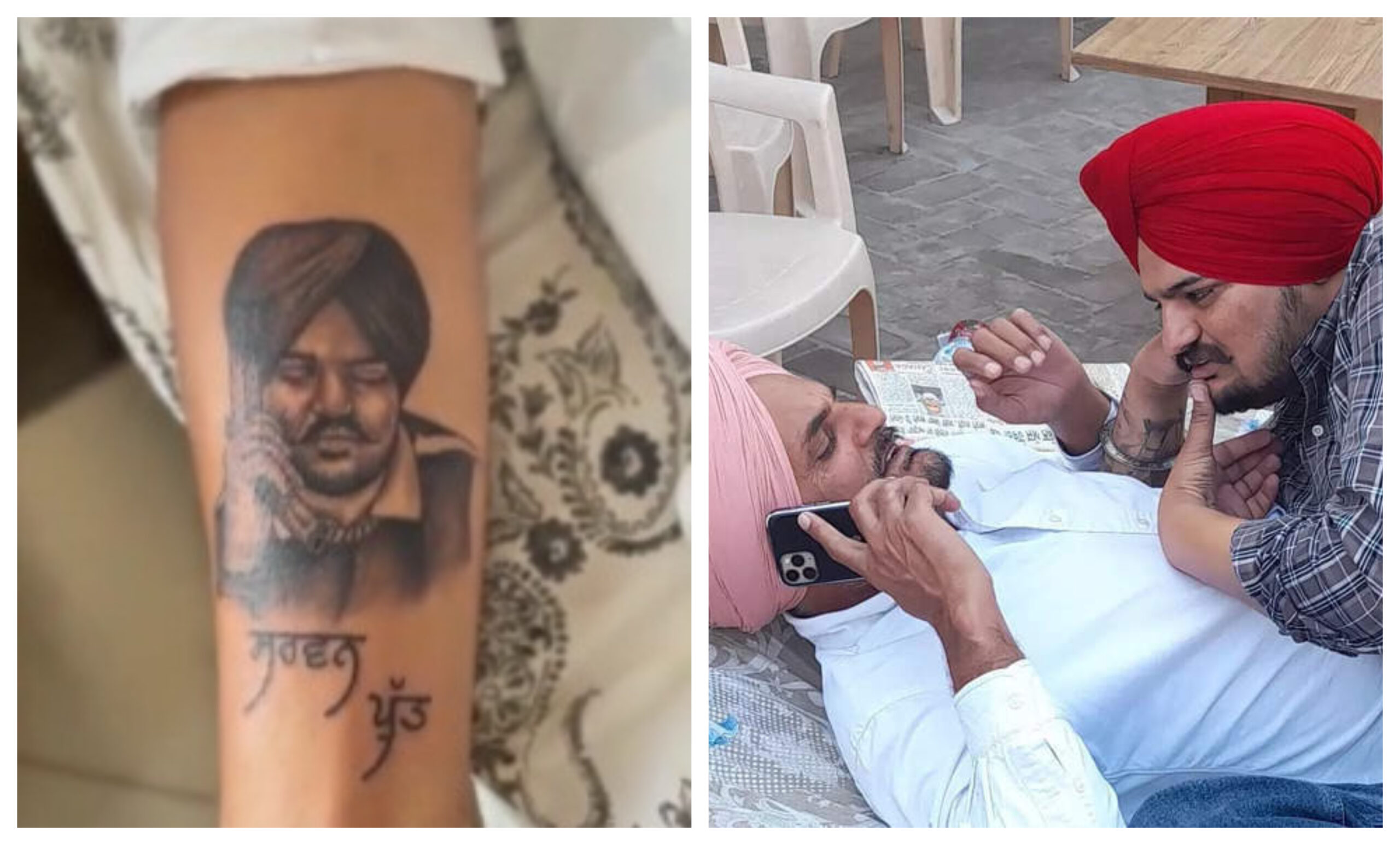 Sidhu Moose Wala's parents get tattooed to give tribute